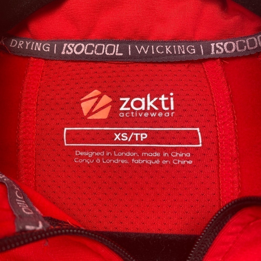 Zakti Breeze Bike Quarter Zip Size XS - Picture 4 of 7
